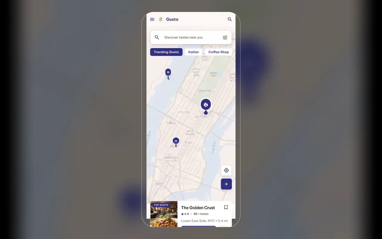 Gusto product screenshot