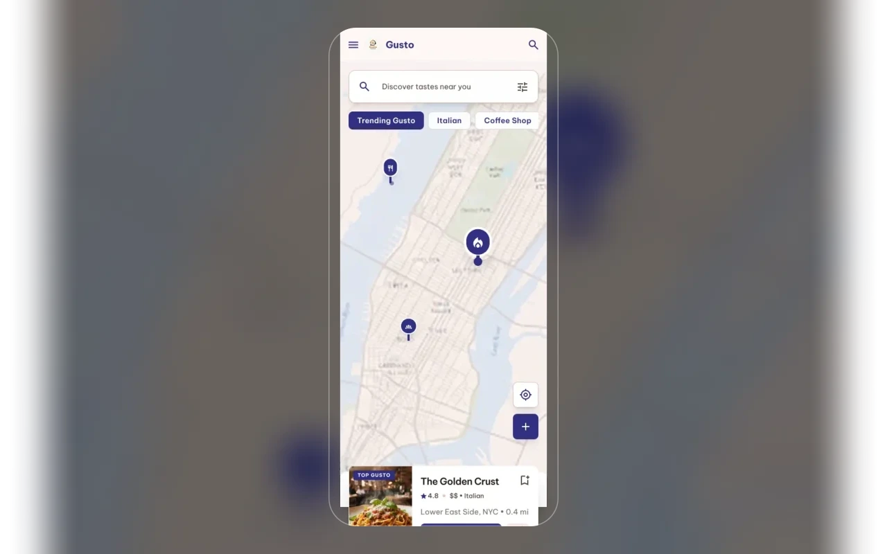 Gusto product screenshot