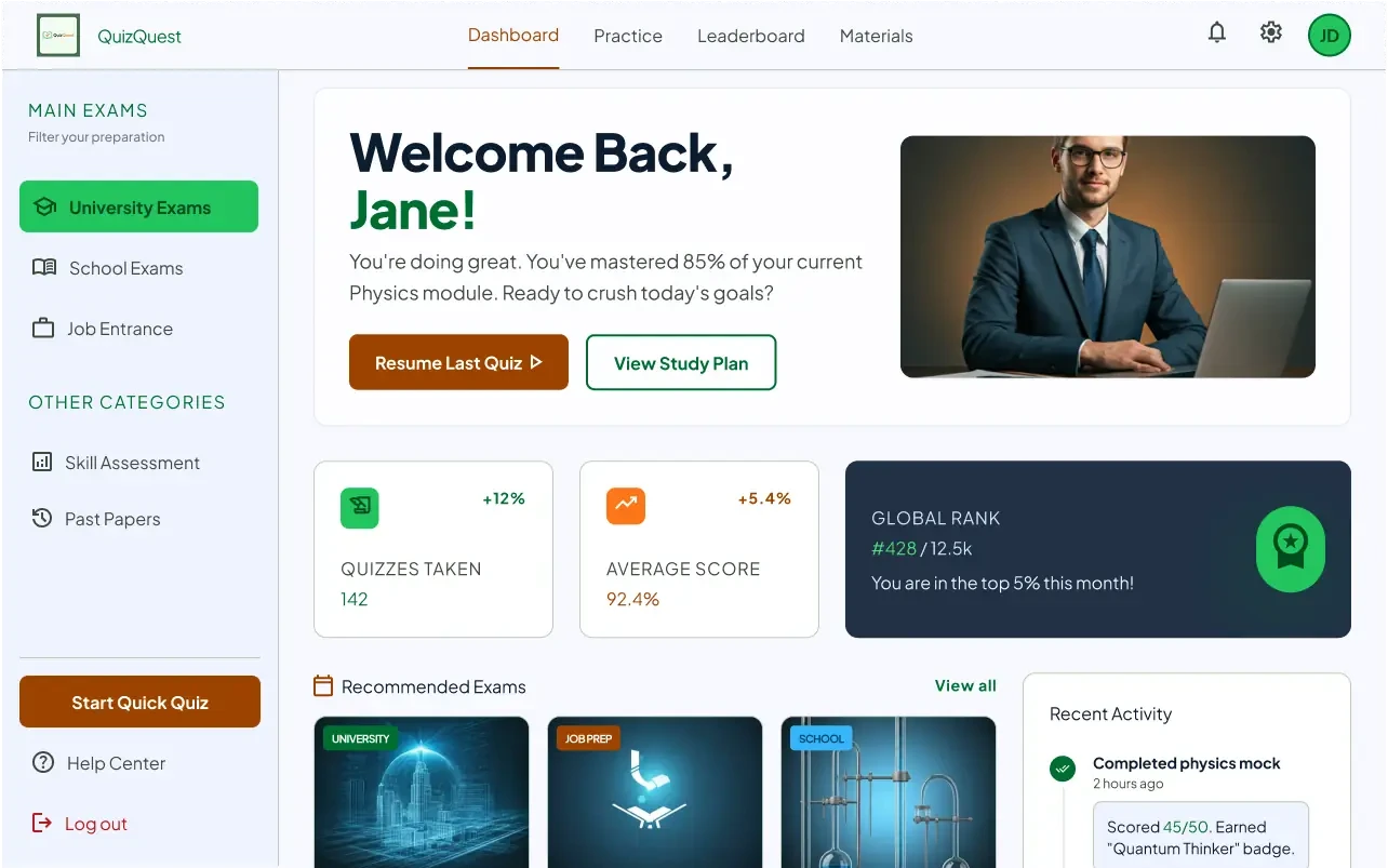 QuizQuest cover screenshot