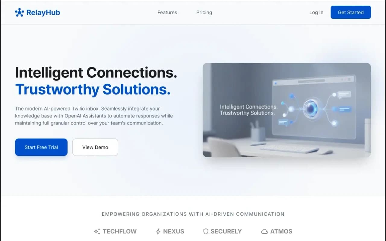 RelayHub product screenshot